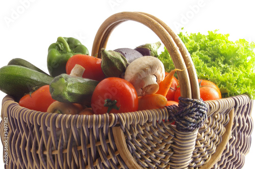 panier de légumes
