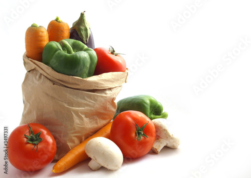 sac de légumes