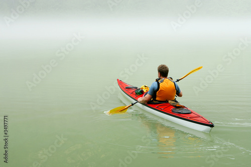 kayaking in banff