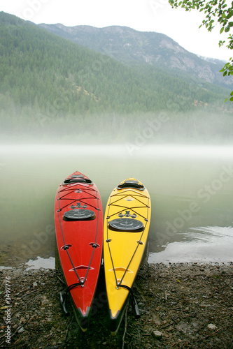 kayaking in banff