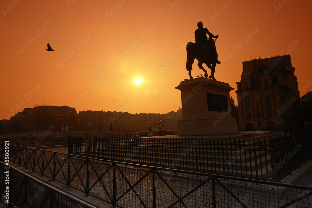 paris statue équestre d'henri iv paris statue équestre d'henri iv