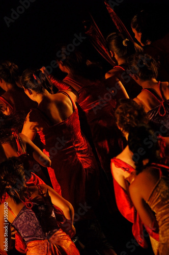 Fotografia danseuses de dos