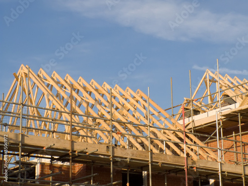 wooden roof trusses