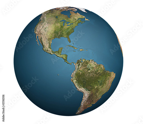 terra dalle americhe