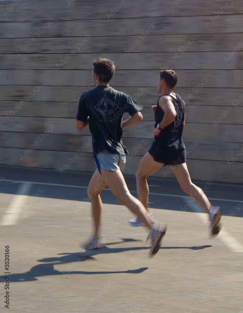 two sprinter men