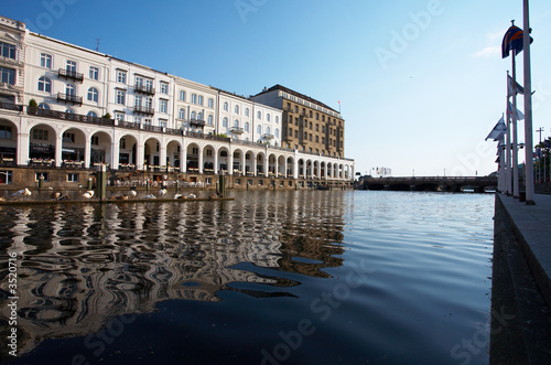 binnenalster an der rathausschleuse 3