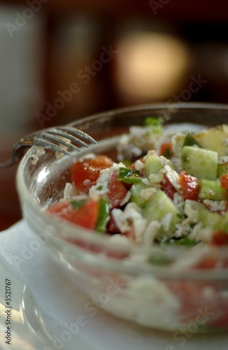 fresh shopska salad
