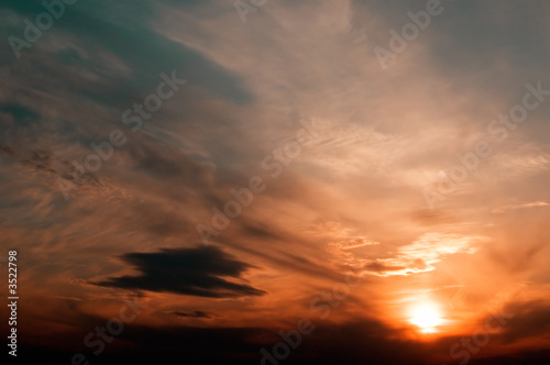The sunset. © Serghei V