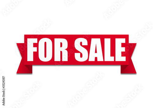 for sale banner