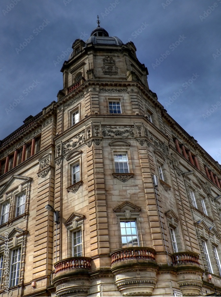 Obraz premium Glaswegian building