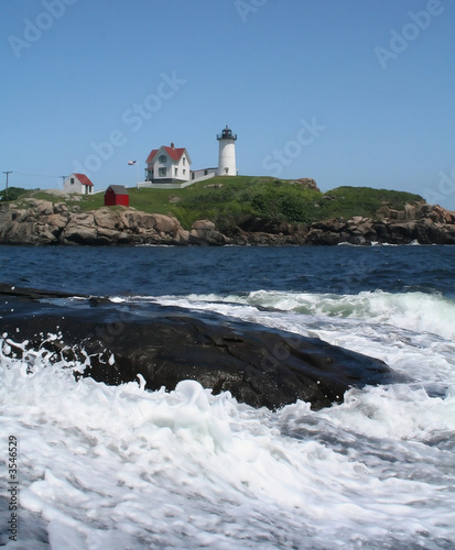 Nubble with waves