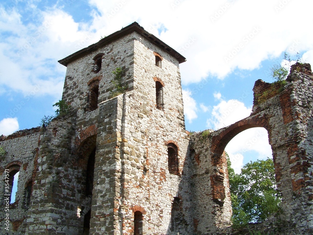 old ruined castle