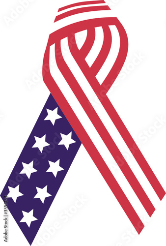 usa ribbon