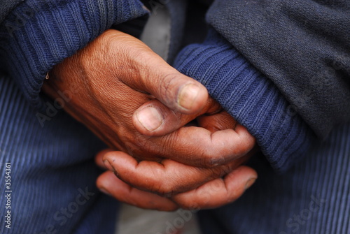 Hard-working hands