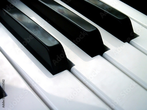 Piano keyboard II photo