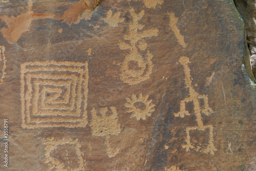 Anasazi Indian Petroglyphs