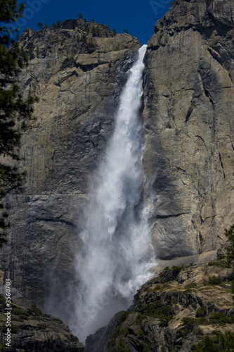 Yosemite Water Falls in Yosemite National Park © Michael Ransburg