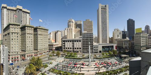 Canvas Print Union Square San Francisco