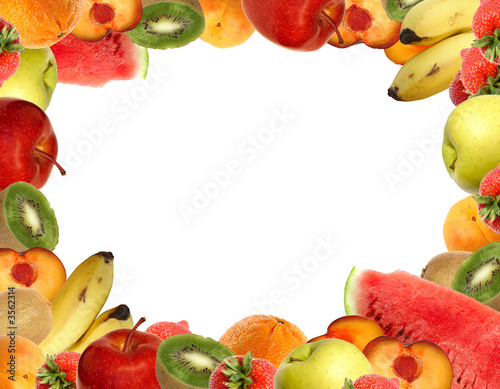Fototapeta Naklejka Na Ścianę i Meble -  Fruit frame