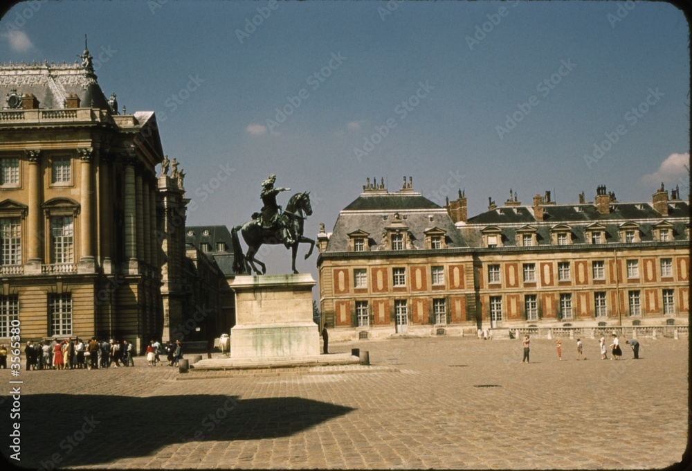 Versailles Paris France 1950's