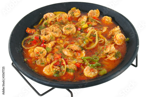 Shrimp stew (Brazilian typical food aka Moqueca de Camarao)