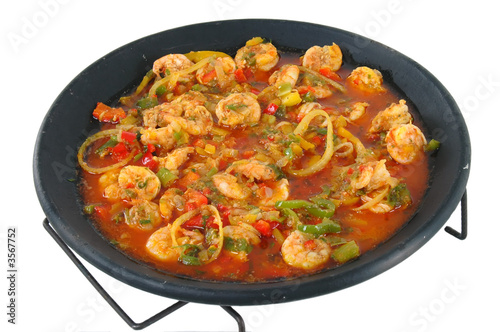 Shrimp stew (Brazilian typical food aka Moqueca de Camarao)