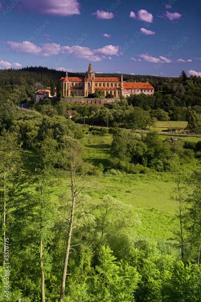 the monastery Kladruby - Czech Republic