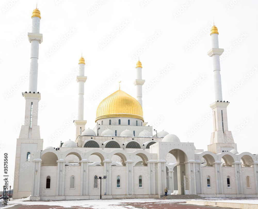 Mosque. Islam Center of Astana, capital of Kazakhstan