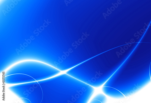 Dance of Blue Lights in the dark. 