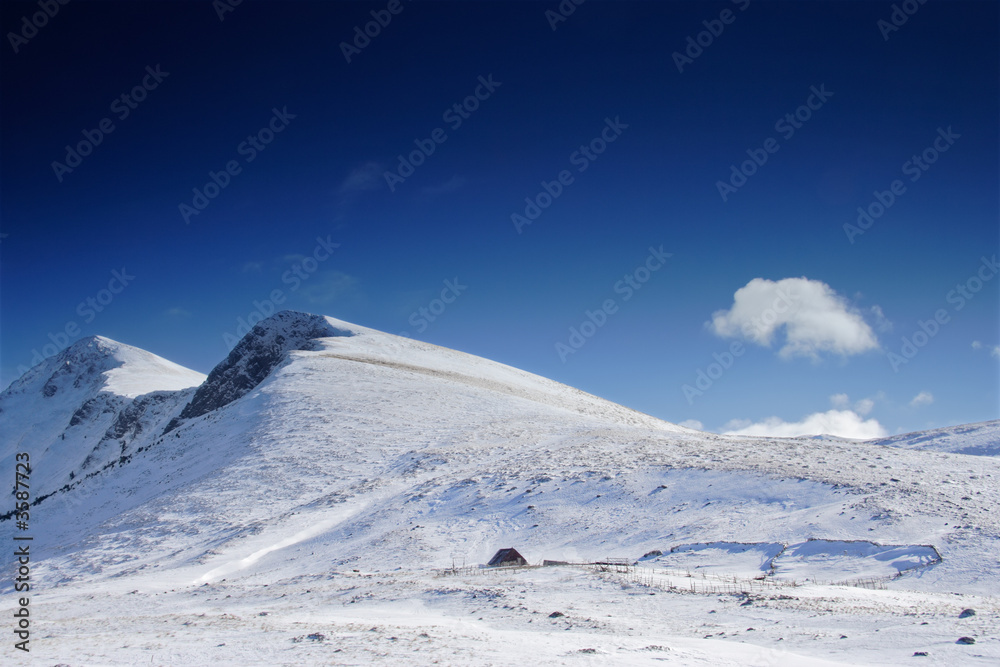 Winter landscape from Macedonia