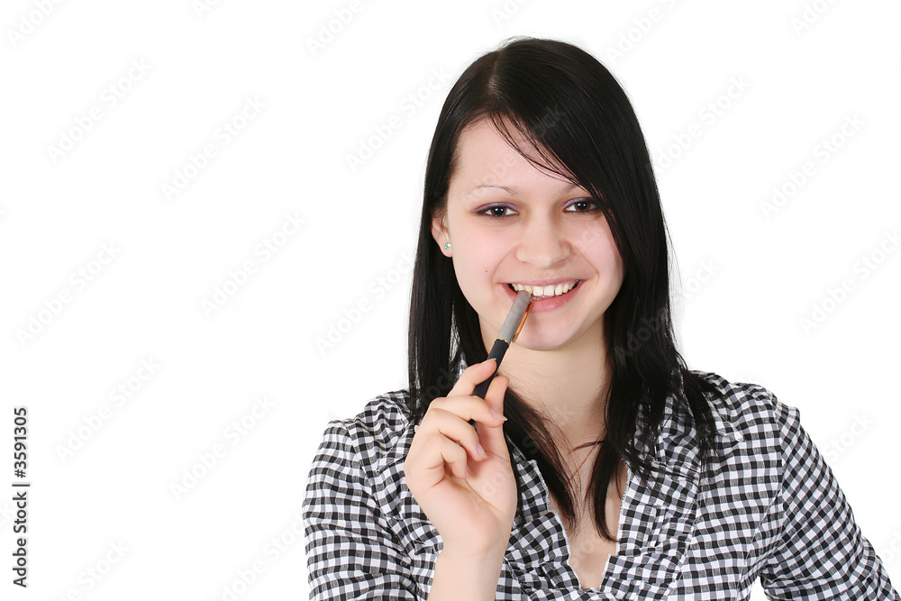 females business pencil isolated women office caucasian females business pencil isolated women office caucasian