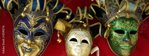 Obraz na płótnie Venetian carnival masks