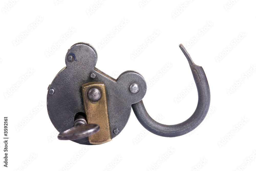 An old lock and key... unlocking the past An old lock and key... unlocking the past
