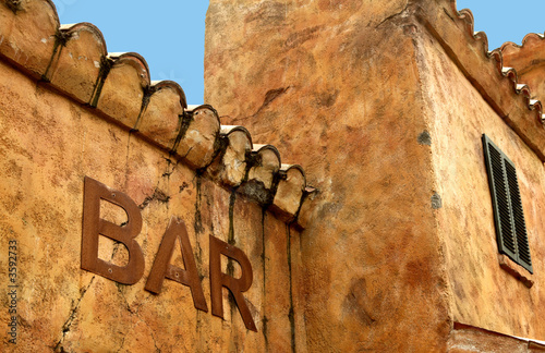 bar on the wall
