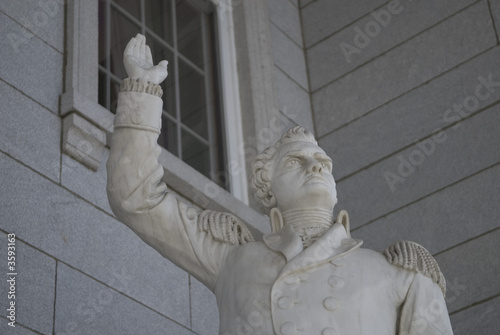 Statue of Ethan Allen at the Vermont State House
