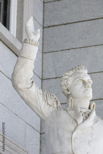 Statue of Ethan Allen at the Vermont State House