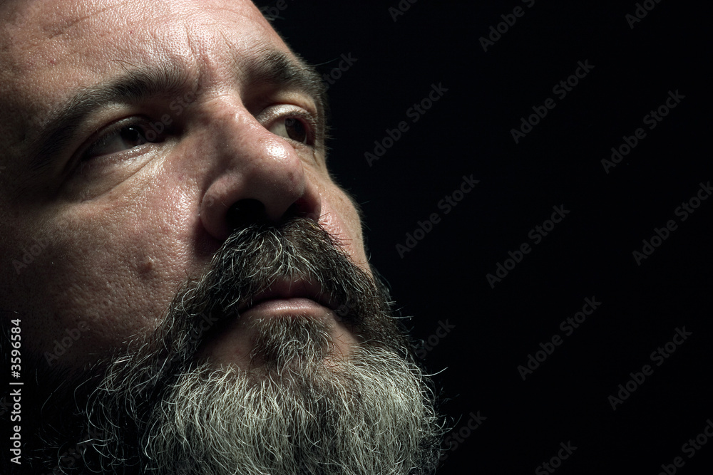 Obraz premium portrait of gentleman with barb