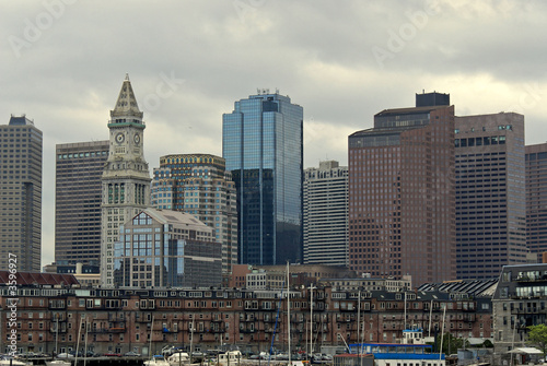 boston skyline from harbor © Stephen Orsillo