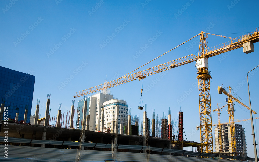 New urban district. Astana, capital of Kazakhstan Republic. New urban district. Astana, capital of Kazakhstan Republic.