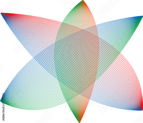 Wellen und Linien, RGB