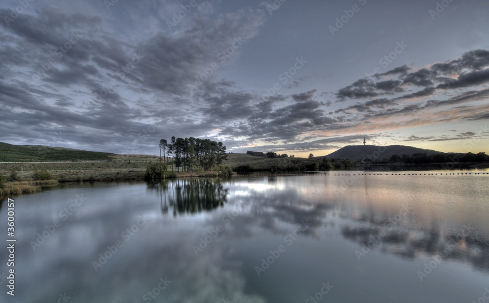 Obraz premium lake burley griffin