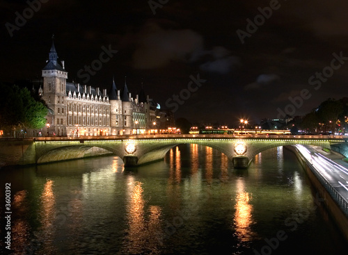 The Seine - Night Lights