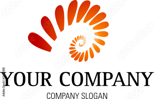 Logo mit Spirale