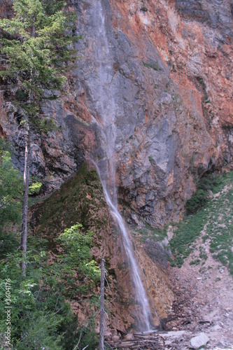 Slovenia waterfall
