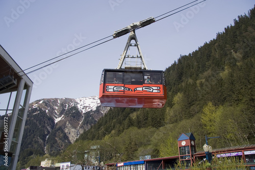 Mount Roberts Tramway in Juneau, Alaska