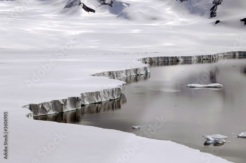 Antarctic ice shelf edge