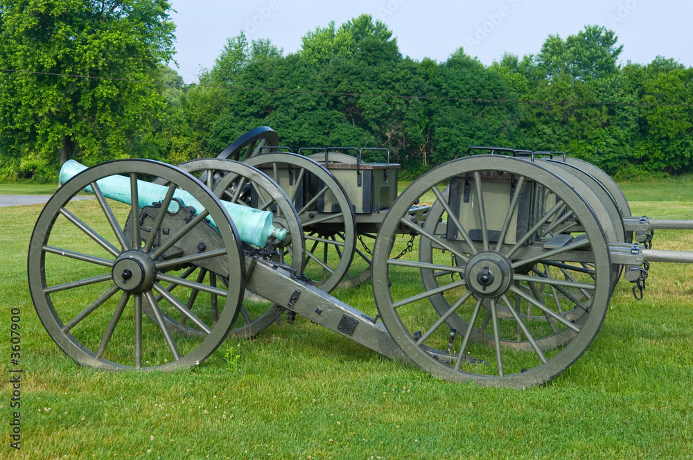 Cannon and cassion combination at Antietam Battlefield