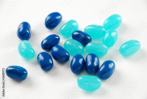 blue jellybeans