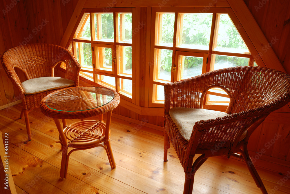 Naklejka premium Patio furniture