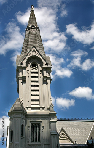 Church and Blue Sky